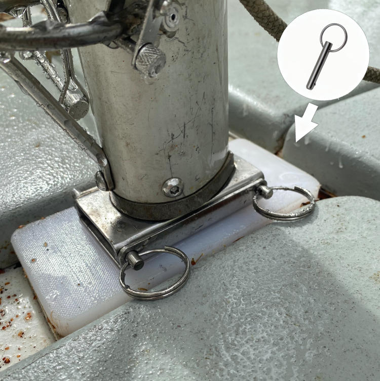Quick-release pins provide vibration-resistant safety for sail control systems while enabling single-handed operation. From mast trackers to staysail attachments, this technology allows competitive sailors to reconfigure the rigging in seconds, turning ta